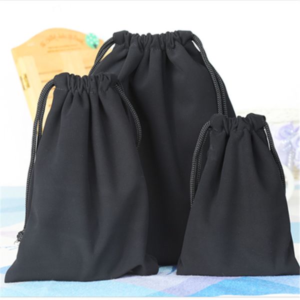 makeup jewelry storage packing bag custom print pouch wholesale drawstring bags for wedding gifts