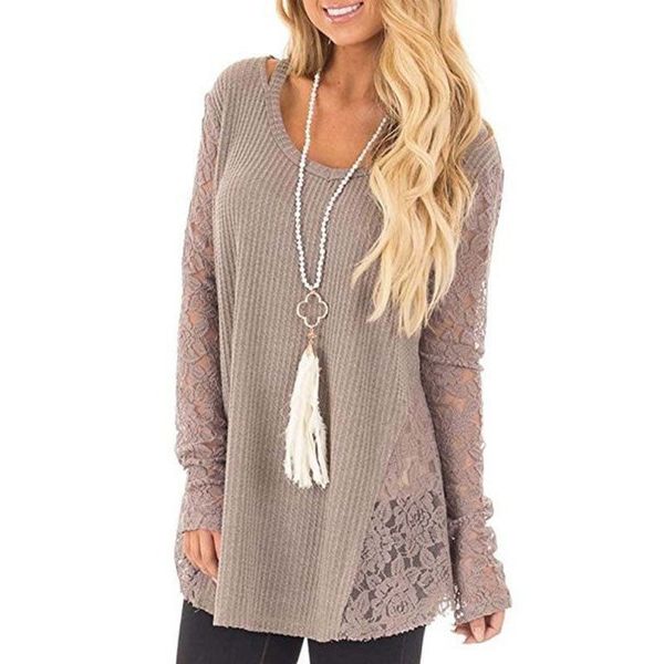 2017 new women ladies long sleeve knitwear sweaters fashion lace floral patchwork asymmetrical loose long pullover plus size, White;black
2017 new women ladies long sleeve knitwear sweaters fashion lace floral patchwork asymmetrical loose long pullover plus size, White;black