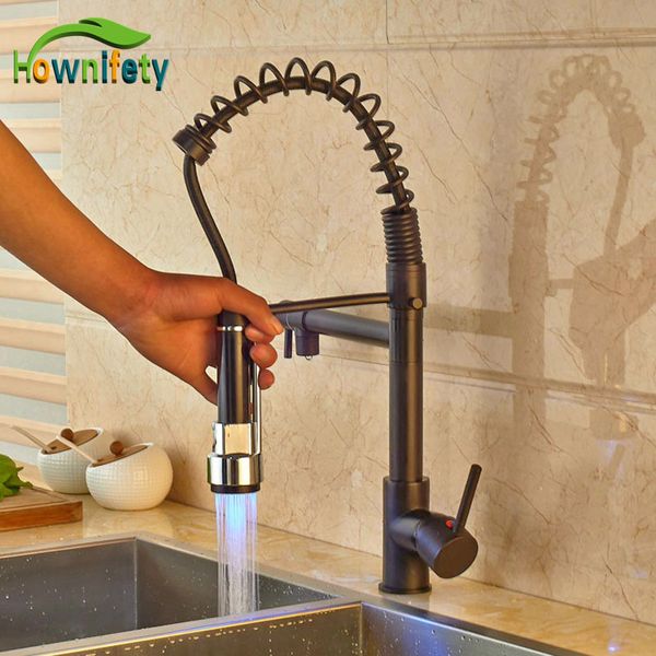 widespread led light spring kitchen faucet oil rubbed bronze pull out sprayer mixer tap
widespread led light spring kitchen faucet oil rubbed bronze pull out sprayer mixer tap