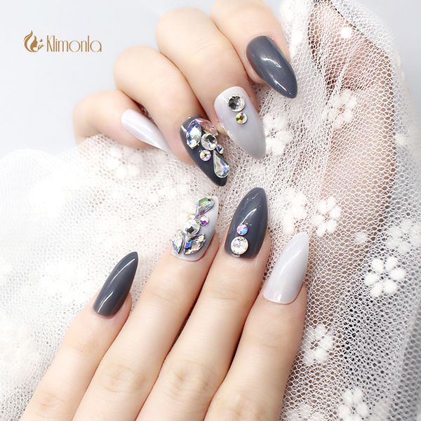 gray false nails 24pcs/set full coverage acrylic ladies nails beauty tool easy to paste and detachable luxurious nail tips, Red;gold
gray false nails 24pcs/set full coverage acrylic ladies nails beauty tool easy to paste and detachable luxurious nail tips, Red;gold