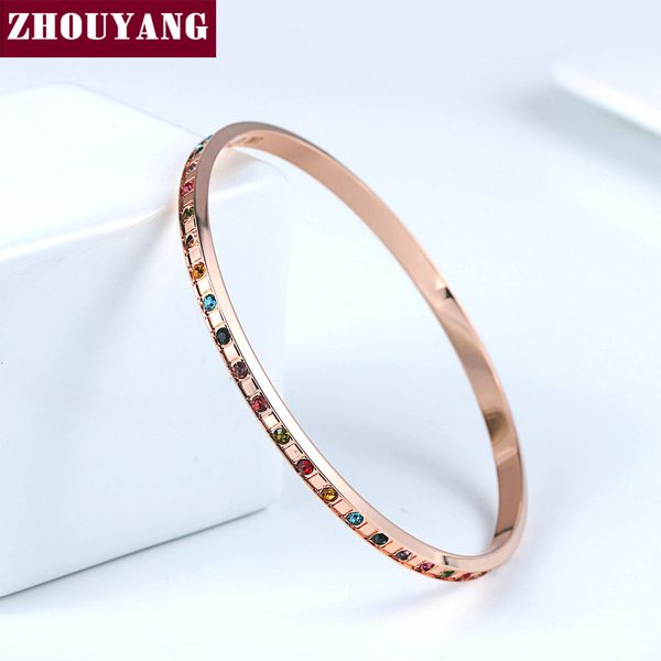 bangle for women luxury style made with genuine austrian crystals 3 color fashion jewelry party gift b044 b047 b049 zhouyang, Black
bangle for women luxury style made with genuine austrian crystals 3 color fashion jewelry party gift b044 b047 b049 zhouyang, Black
