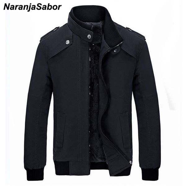 naranjasabor men's winter casual parkas stand collar windproof thermal coats slim fit spliced thick jackets mens clothing n416, Black
naranjasabor men's winter casual parkas stand collar windproof thermal coats slim fit spliced thick jackets mens clothing n416, Black