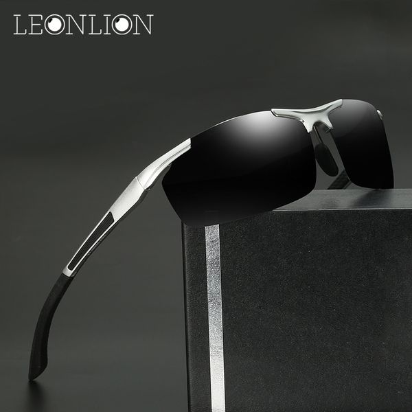 leonlion 2018 designer aluminium magnesium polarized sunglasses men classic gafas metal outdoor glasses for men, White;black
leonlion 2018 designer aluminium magnesium polarized sunglasses men classic gafas metal outdoor glasses for men, White;black