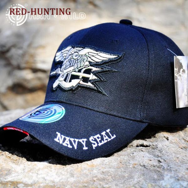 han wild hat navy seal outdoor hiking caps football baseball running hat for men women, Black;white
han wild hat navy seal outdoor hiking caps football baseball running hat for men women, Black;white