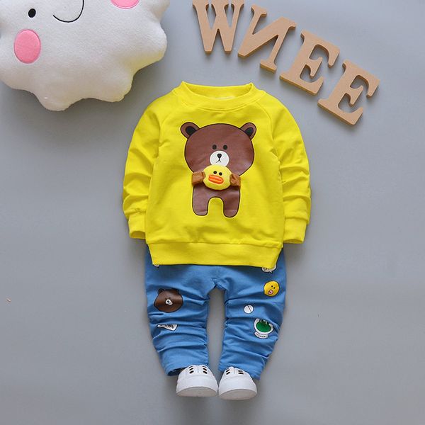 cola toddler boy's clothing sets spring baby sets cotton infant tracksuits kids sport cartoon bear coats+pants 2pc suit, White
cola toddler boy's clothing sets spring baby sets cotton infant tracksuits kids sport cartoon bear coats+pants 2pc suit, White