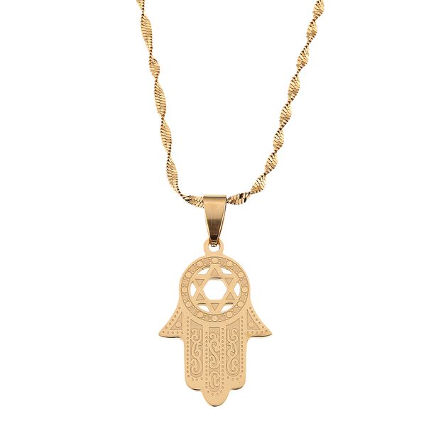 stainless steel hexagram pendant necklace jewelry magen david necklace hamsa hand pendant lucky hand palm jewelry, Silver
stainless steel hexagram pendant necklace jewelry magen david necklace hamsa hand pendant lucky hand palm jewelry, Silver
