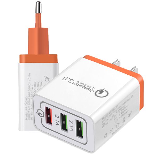 3 ports 18w eu plug portable travel usb fast wall charger quick qc 3.0 charger power adapter for samsung xiaomi iphone ipad
3 ports 18w eu plug portable travel usb fast wall charger quick qc 3.0 charger power adapter for samsung xiaomi iphone ipad