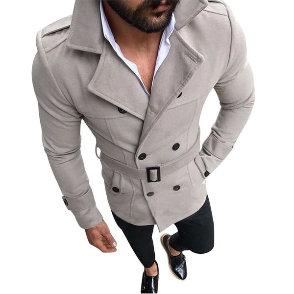 2018 wool mens thicken warm long sleeve trench coat winter casual men turn-down collar overcoat manteau homme, Tan;black
2018 wool mens thicken warm long sleeve trench coat winter casual men turn-down collar overcoat manteau homme, Tan;black