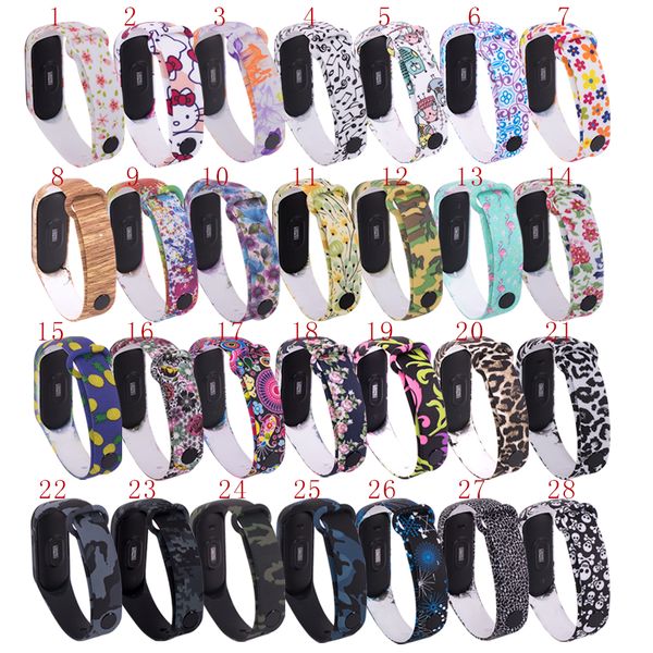 printed patterns 28 color wrist strap for xiaomi mi band 3 belt silicone wristband for mi band 3 smart bracelet for xiaomi band accessories
printed patterns 28 color wrist strap for xiaomi mi band 3 belt silicone wristband for mi band 3 smart bracelet for xiaomi band accessories