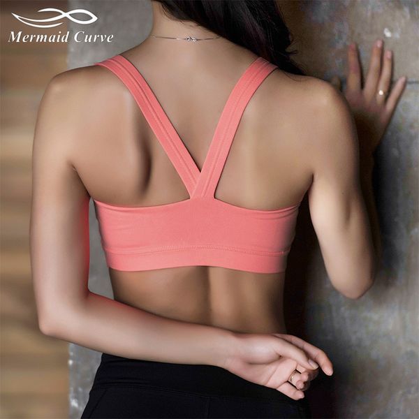 mermaid curve gym women back v shape fitness sports bras push up bra quick dry seamless women shockproof yoga bras, White;black
mermaid curve gym women back v shape fitness sports bras push up bra quick dry seamless women shockproof yoga bras, White;black