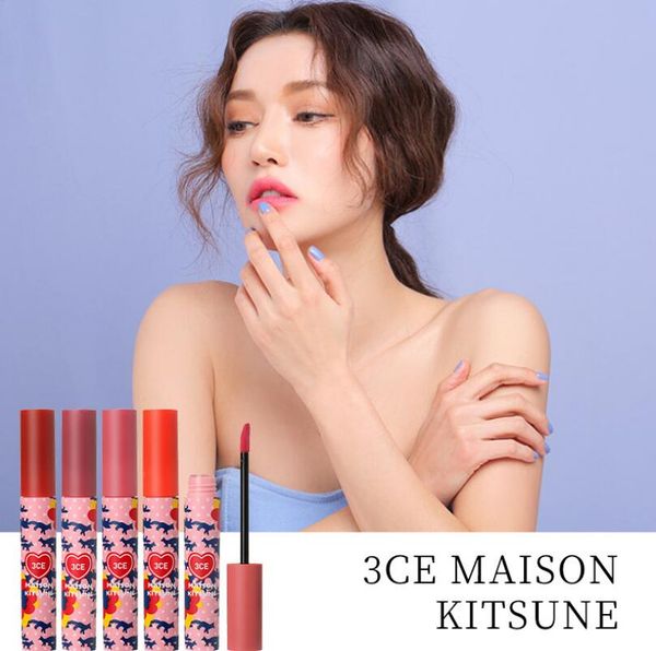горячая 3ce maisonkitsune матовая помада с поп-кицунэ длительный водонепроницаемый 3ce бархатный оттенок губ матовые обнаженные губы палочки
горячая 3ce maisonkitsune матовая помада с поп-кицунэ длительный водонепроницаемый 3ce бархатный оттенок губ матовые обнаженные губы палочки