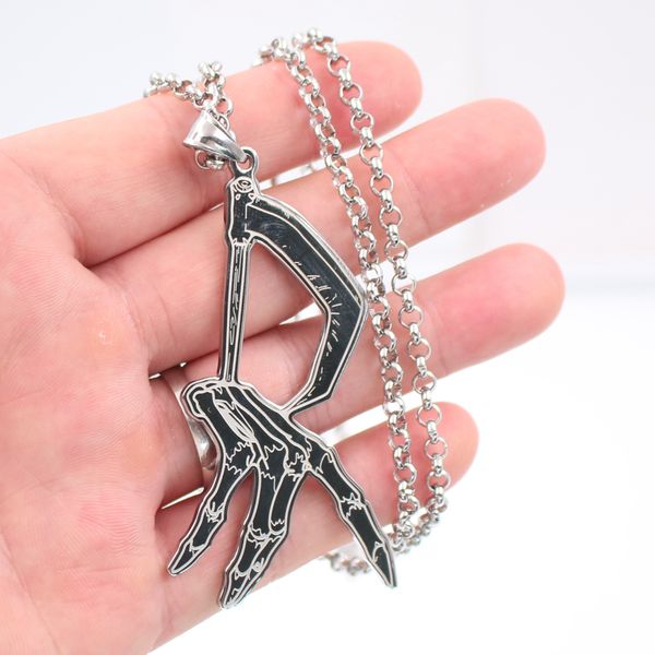 jewelry bling brand new stainless steel icp crazy clown claw pendant necklace punk jewelry for mens rolo chain 24'', Silver
jewelry bling brand new stainless steel icp crazy clown claw pendant necklace punk jewelry for mens rolo chain 24'', Silver