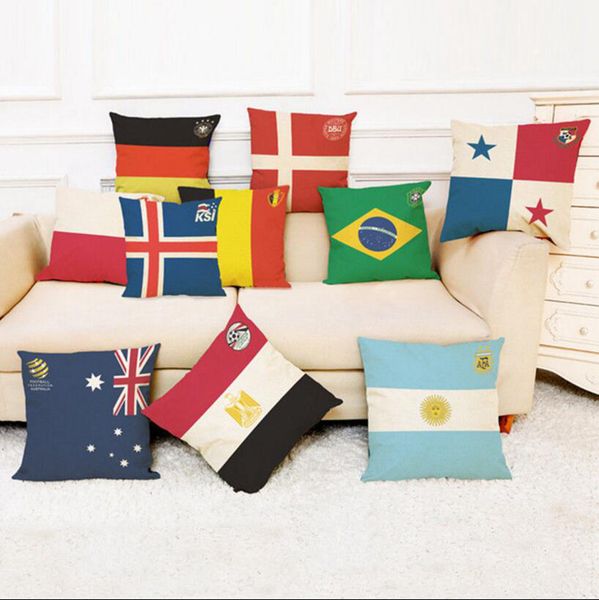 pillow case 45*45cm 2018 russia world cup home decor national flag throw cushion cover soccer pillow covers seat cushions 120pcs ooa5003
pillow case 45*45cm 2018 russia world cup home decor national flag throw cushion cover soccer pillow covers seat cushions 120pcs ooa5003