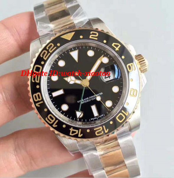 Luxury Best V7 Version Two-Tone 18K Wrapped Gold 116713 Ceramic Bezel Eta 3186 Movement Auto Date Men Dive Sport Watch
Luxury Best V7 Version Two-Tone 18K Wrapped Gold 116713 Ceramic Bezel Eta 3186 Movement Auto Date Men Dive Sport Watch