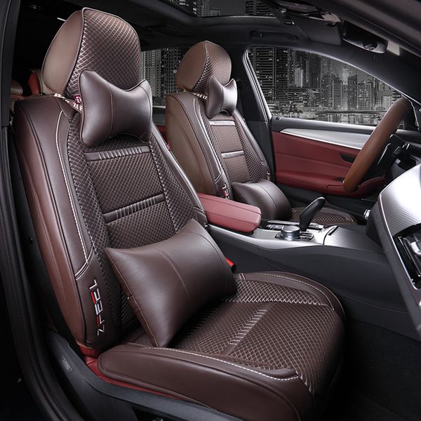 Universal Fit Car Accessories Seat Covers For Trucks Full Surround Design Durable PU Leather Adjuatable Five Seats Covers For RAV4/RAM B53
Universal Fit Car Accessories Seat Covers For Trucks Full Surround Design Durable PU Leather Adjuatable Five Seats Covers For RAV4/RAM B53