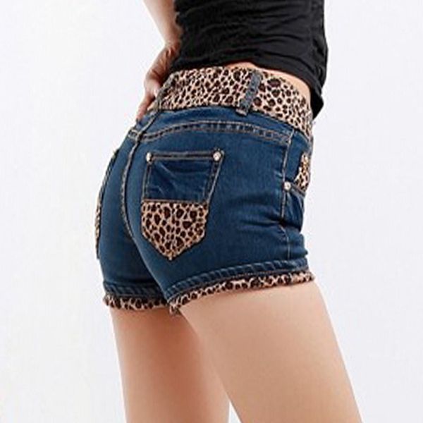 2015 summer 5xl plus size jean shorts women leopard flange encaje tight low waist denim short ants slim hip corto taille, White;black
2015 summer 5xl plus size jean shorts women leopard flange encaje tight low waist denim short ants slim hip corto taille, White;black