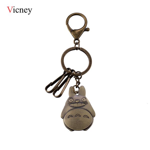 retro key chain punk style alloy neighbor totoro key chain bronze plated fashion ring jewelry for christmas gift, Silver
retro key chain punk style alloy neighbor totoro key chain bronze plated fashion ring jewelry for christmas gift, Silver