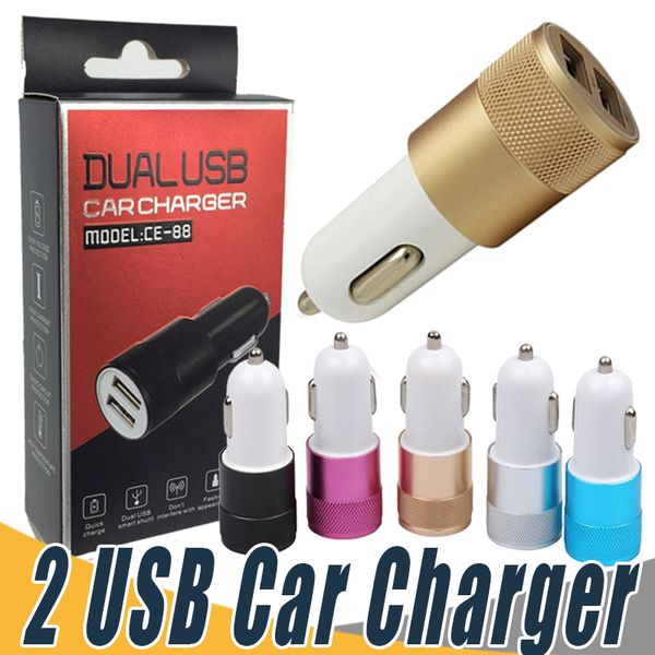 Двойной 2-портовый USB автомобильное зарядное устройство Зарядное устройство адап
Двойной 2-портовый USB автомобильное зарядное устройство Зарядное устройство адап