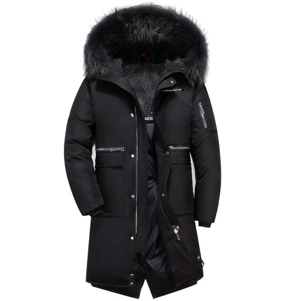 duck down coat mens winter jacket long slim korean jacket snow down parka real fur collar male clothes 2018 plus size s-5xl, Black
duck down coat mens winter jacket long slim korean jacket snow down parka real fur collar male clothes 2018 plus size s-5xl, Black