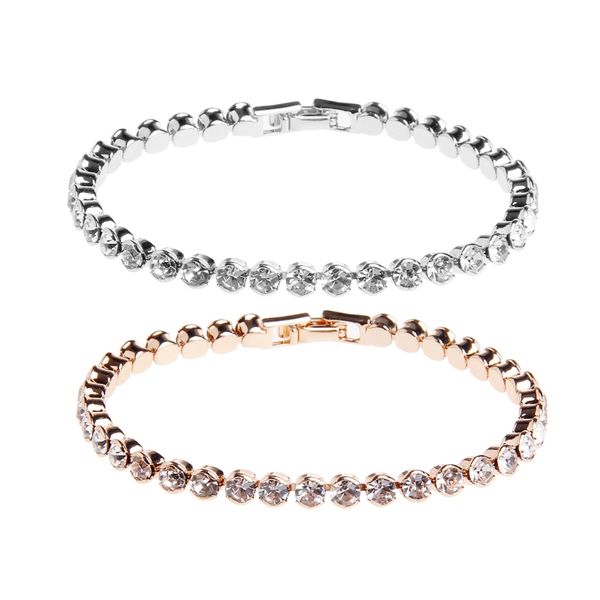 shiny white cubic zirconia tennis bracelet & bangles for women crystal jewelry, Golden;silver
shiny white cubic zirconia tennis bracelet & bangles for women crystal jewelry, Golden;silver