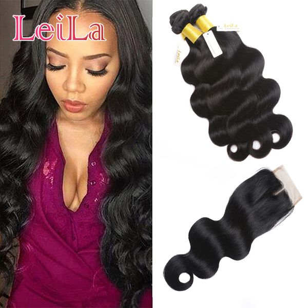 brazilian virgin hair 3 bundles with 4x4 lace closure baby hair 8-28inch bundles with closure body wave natural color dyeable human hair, Black;brown
brazilian virgin hair 3 bundles with 4x4 lace closure baby hair 8-28inch bundles with closure body wave natural color dyeable human hair, Black;brown