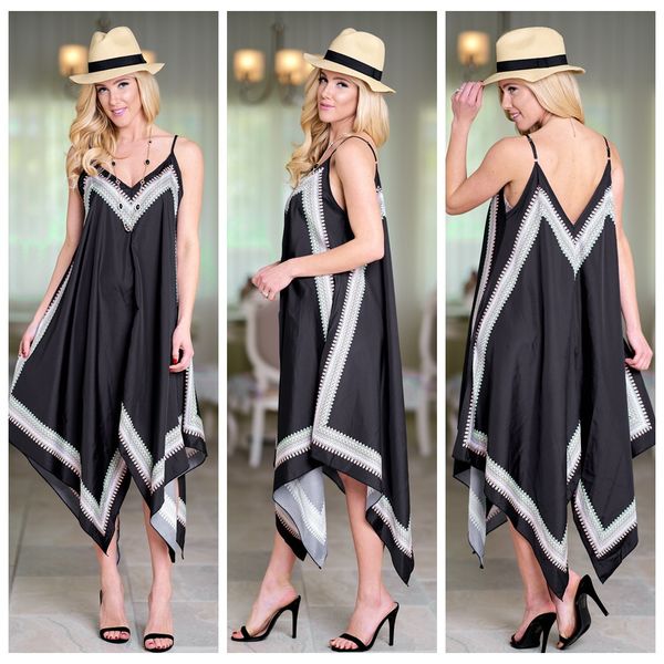 Women Solid Color Asymmetrical Dress Casual Spaghetti Strap V Neck Backless Sleeveless Sexy Dresses Free Shipping 
Women Solid Color Asymmetrical Dress Casual Spaghetti Strap V Neck Backless Sleeveless Sexy Dresses Free Shipping