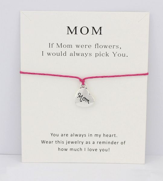 whole salemom daughter grandma grandpa sister dad father brother uncle aunt son friends charm card bracelets wax cord women men jewelry, Golden;silver
whole salemom daughter grandma grandpa sister dad father brother uncle aunt son friends charm card bracelets wax cord women men jewelry, Golden;silver