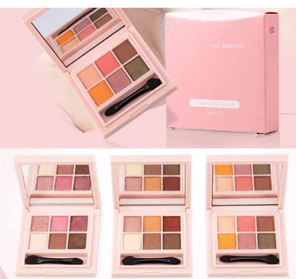 6 color organic eye shadow palette eyeshadow with makeup mirror portable box makeup kit shimmer eye shaow palette
6 color organic eye shadow palette eyeshadow with makeup mirror portable box makeup kit shimmer eye shaow palette