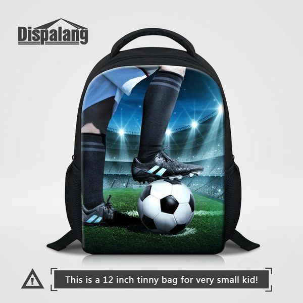 3d printing soccer football pattern school backpack for kindergarten 12 inch small mochila infantil fashion basketball rucksack sac
3d printing soccer football pattern school backpack for kindergarten 12 inch small mochila infantil fashion basketball rucksack sac