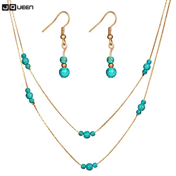 multilayer vintage natural green stone jewelry set round beads necklace earrings set women bohemia fashion jewelry, Silver
multilayer vintage natural green stone jewelry set round beads necklace earrings set women bohemia fashion jewelry, Silver
