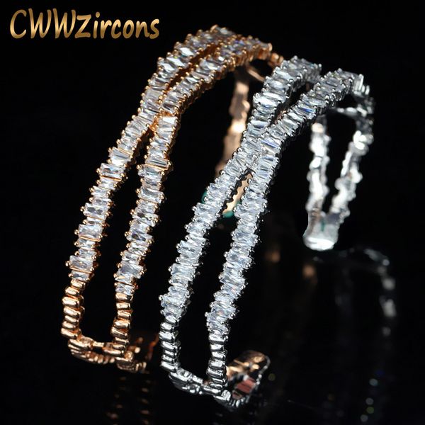whole salecwwzircons brand designer women jewelry stunning x shape big rose gold color cuff bangle with cubic zirconia stones bg003, Black
whole salecwwzircons brand designer women jewelry stunning x shape big rose gold color cuff bangle with cubic zirconia stones bg003, Black