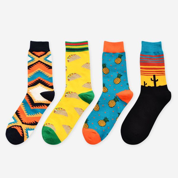 chaozhu new art crew socks for men/women winter autumn fashion jacquard pineapple/mexican burritos novel street cotton socks men, Black
chaozhu new art crew socks for men/women winter autumn fashion jacquard pineapple/mexican burritos novel street cotton socks men, Black