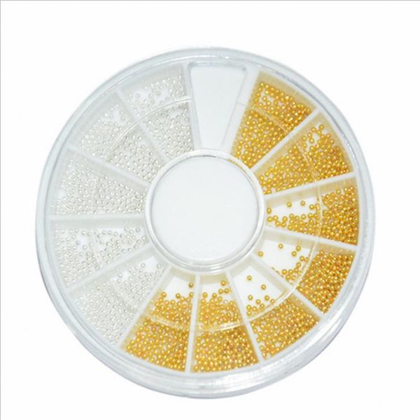 1 box steel beads nail studs gold sliver mixed 3d nail art decorations in wheel manicure diy, Silver;gold
1 box steel beads nail studs gold sliver mixed 3d nail art decorations in wheel manicure diy, Silver;gold