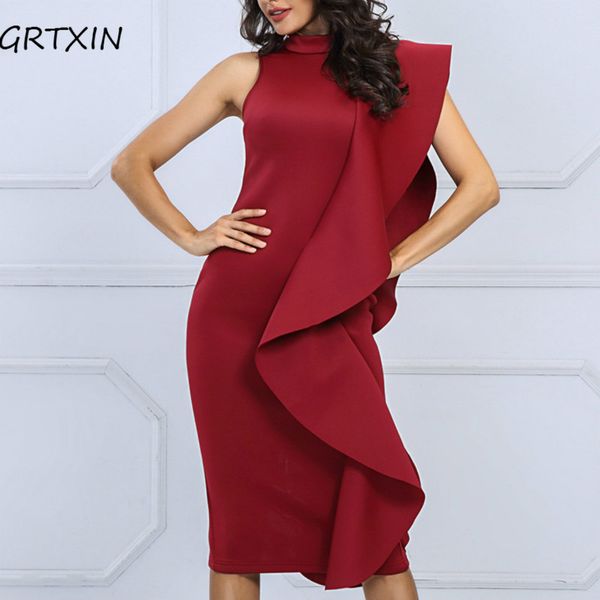 2018 new style spring dress women white sleeveless patchwork ruffles bodycon vestidos celebrity party dress, White;black
2018 new style spring dress women white sleeveless patchwork ruffles bodycon vestidos celebrity party dress, White;black