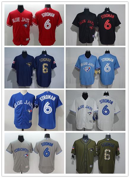 men women youth toronto blue custom jays jersey #6 marcus stroman home blue white grey baseball jerseys, Blue;black
men women youth toronto blue custom jays jersey #6 marcus stroman home blue white grey baseball jerseys, Blue;black