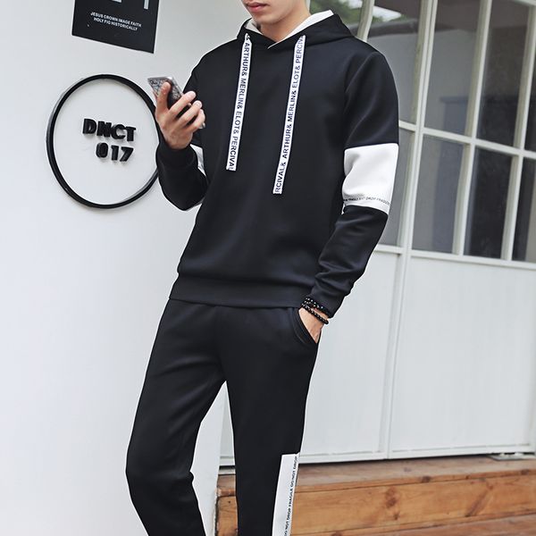 patchwork men set winter autumn size -5xl male hooded pullover two piece casual suit jacket + pants 2 pcs pocket sportswear, Gray
patchwork men set winter autumn size -5xl male hooded pullover two piece casual suit jacket + pants 2 pcs pocket sportswear, Gray