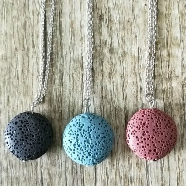 fashion silver color round lava stone necklace volcanic rock aromatherapy essential oil diffuser necklace for women jewelry
fashion silver color round lava stone necklace volcanic rock aromatherapy essential oil diffuser necklace for women jewelry