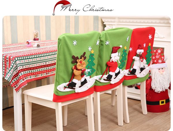 2pcs 2017 natal santa claus reindeer chair cover hats christmas dinner table home party decors artigos de natal
2pcs 2017 natal santa claus reindeer chair cover hats christmas dinner table home party decors artigos de natal