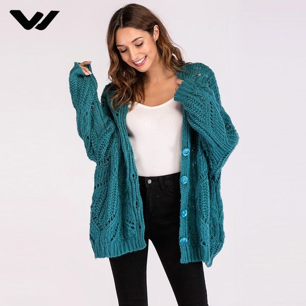 casual cardigan knitted sweater women winter autumn 2018 batwing sleeve high street girls fashion loose blue sweaters outerwear, White;black
casual cardigan knitted sweater women winter autumn 2018 batwing sleeve high street girls fashion loose blue sweaters outerwear, White;black