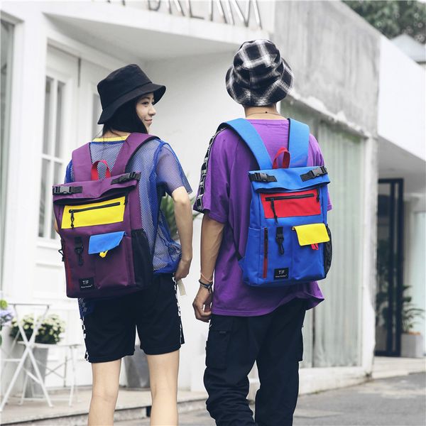 japan and south korea version of oxford spinning travel bag large capacity backpack backpack female students male lapbag
japan and south korea version of oxford spinning travel bag large capacity backpack backpack female students male lapbag
