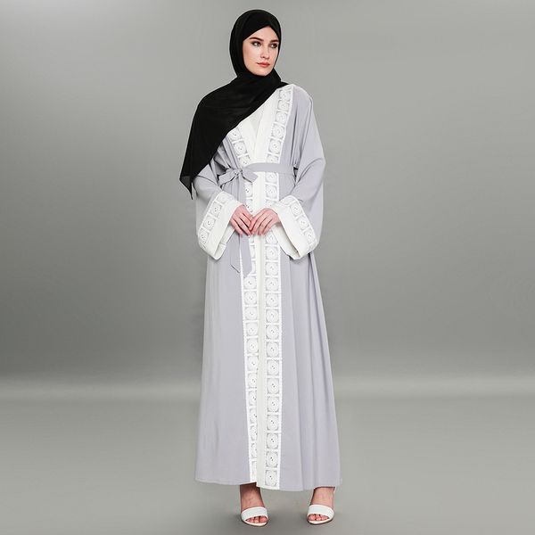 new arrival muslim women lace abaya dress s-5xl plus size elegant lace kaftan dress with belt, Red
new arrival muslim women lace abaya dress s-5xl plus size elegant lace kaftan dress with belt, Red
