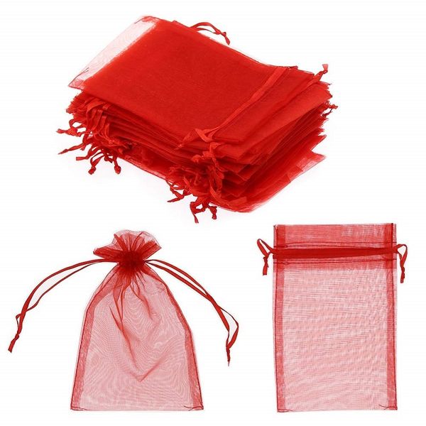 100pcs 4"x6" sheer drawstring organza jewelry pouches wedding party christmas favor festival gift bags candy bags
100pcs 4"x6" sheer drawstring organza jewelry pouches wedding party christmas favor festival gift bags candy bags