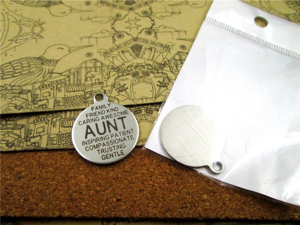 40pcs--"aunt word collage"stainless steel charms more style for choosing diy charms pendants for necklace, Bronze;silver
40pcs--"aunt word collage"stainless steel charms more style for choosing diy charms pendants for necklace, Bronze;silver