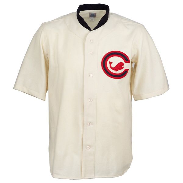 Chicago Whales 1915 Home Jersey 100% Stitched Embroidery Logos Vintage Baseball Jerseys Custom Any Name Any Number Free Shipping
Chicago Whales 1915 Home Jersey 100% Stitched Embroidery Logos Vintage Baseball Jerseys Custom Any Name Any Number Free Shipping