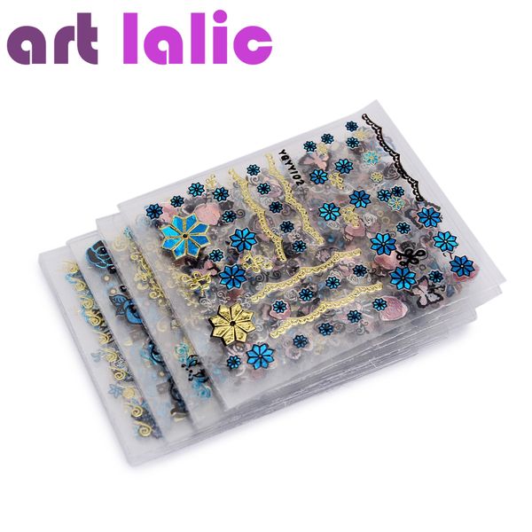 24pcs/lot gold blue foil nail stickers diy glitter beauty 3d nail art decorations stamping manicure stickers for nails decals, Black
24pcs/lot gold blue foil nail stickers diy glitter beauty 3d nail art decorations stamping manicure stickers for nails decals, Black