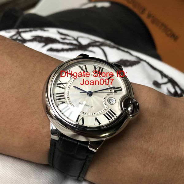 men watch blue balloon hour famous dress automatic dial casual silver analog clock 42mm, Slivery;brown
men watch blue balloon hour famous dress automatic dial casual silver analog clock 42mm, Slivery;brown