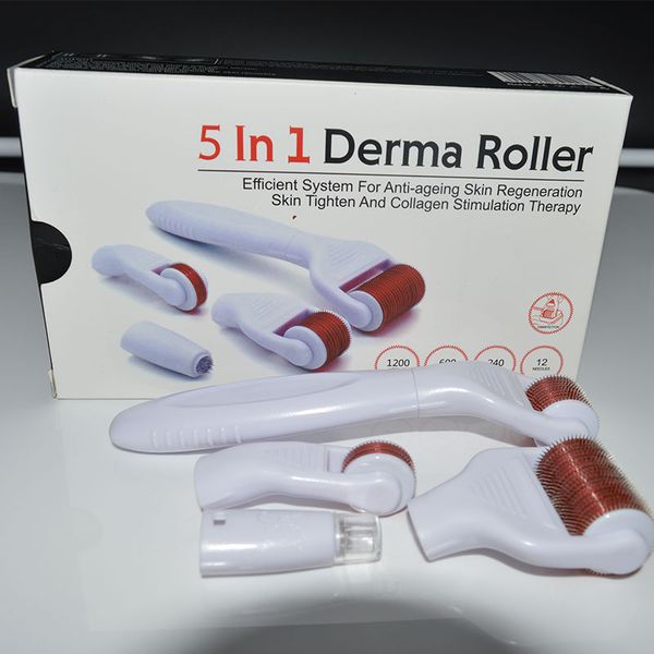 new 5 in 1 titanium derma roller kit microneedle therapy massager skin tighten care ageing spots portable home use 30pcs
new 5 in 1 titanium derma roller kit microneedle therapy massager skin tighten care ageing spots portable home use 30pcs