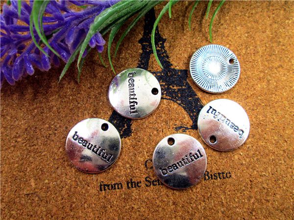 45pcs- beautiful charms, antique tibetan silver tone lovely letter " beautiful " charms pendant 20mm, Bronze;silver
45pcs- beautiful charms, antique tibetan silver tone lovely letter " beautiful " charms pendant 20mm, Bronze;silver