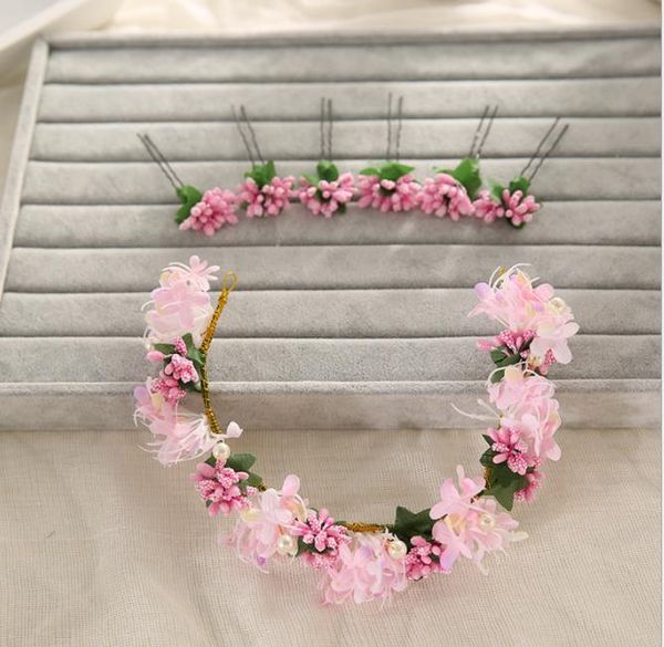 hua xianzi headband hairpin headwear, korean style pink wedding dress accessories, Slivery;golden
hua xianzi headband hairpin headwear, korean style pink wedding dress accessories, Slivery;golden