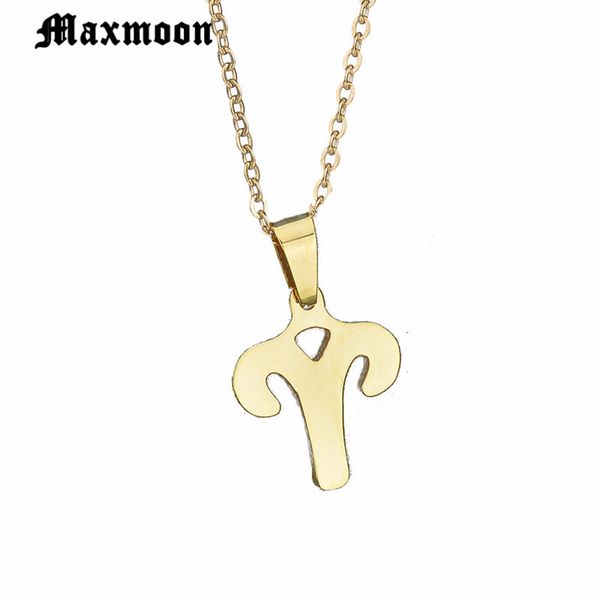 maxmoon olished stainless steel 12 zodiac symbol constellation astrology horoscope pendant necklace aries gemini gifts, Silver
maxmoon olished stainless steel 12 zodiac symbol constellation astrology horoscope pendant necklace aries gemini gifts, Silver